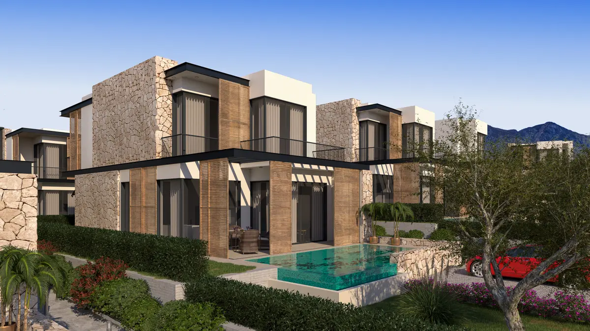 Rendering der Villa