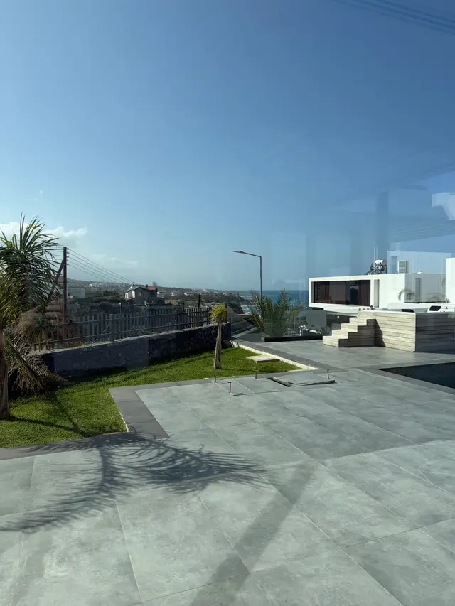 Blick von der Terrasse zum Meer · Esentepe · Region Kyrenia