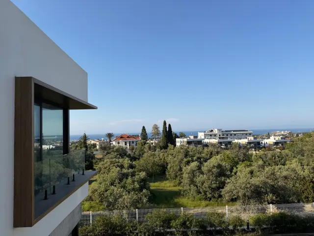 Meerblick aus der oberen Etage der Villa · Bellapais · Kyrenia / Girne