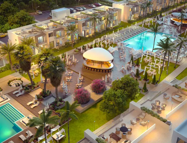 Gated Community mit eigenem Beachclub · Yeni Boğaziçi · Region Famagusta