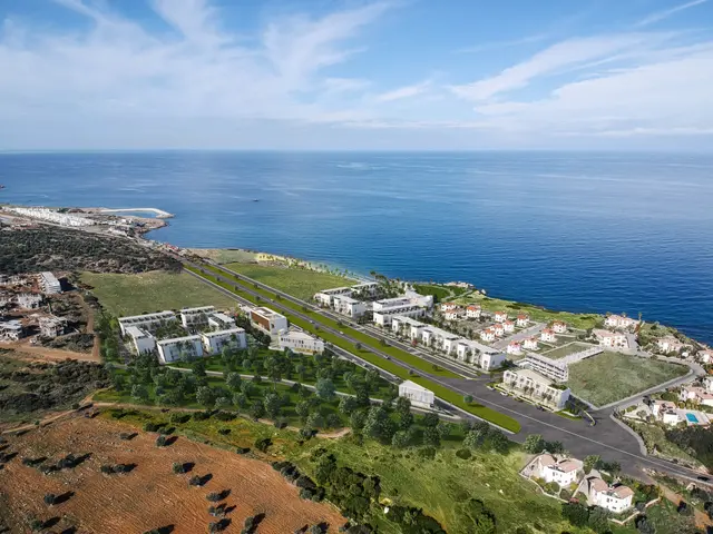 Lage der Luxus Gated Community direkt am Strand · Esentepe · Nordküste