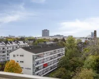 Blick vom Balkon