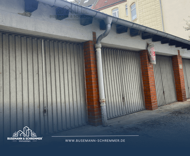 Zwei zentrale Garagenstellplätze zur Vermietung in Hannover-Vahrenwald/List