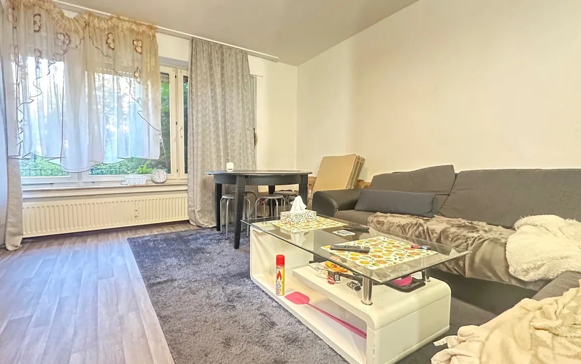 Helle 2-Zimmer-Erdgeschosswohnung mit Blick ins Grüne in zentraler Lage von Kleve