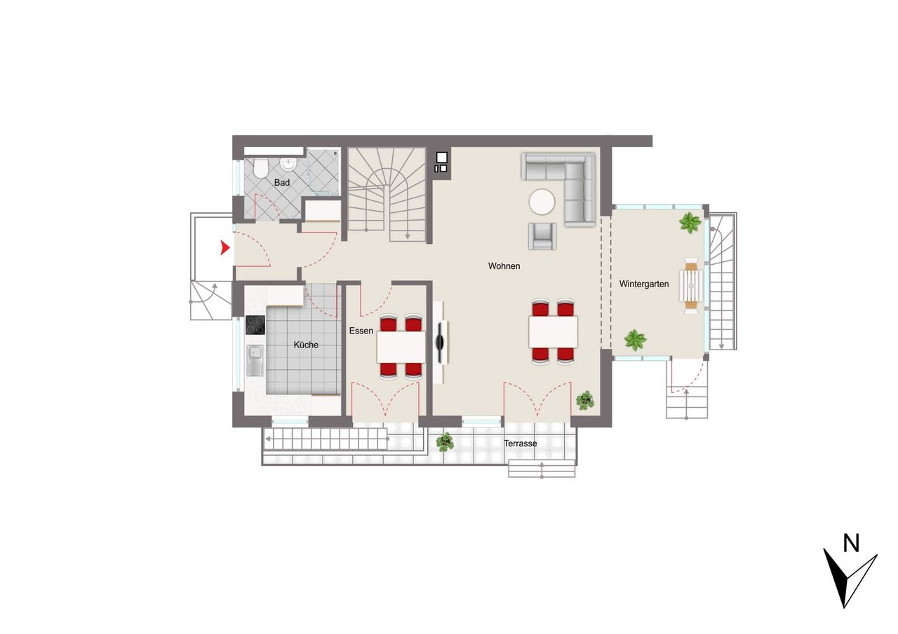 Haus 1 | Erdgeschoss