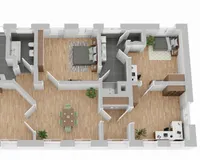 Grundriss (nicht maßstabsgetreu)