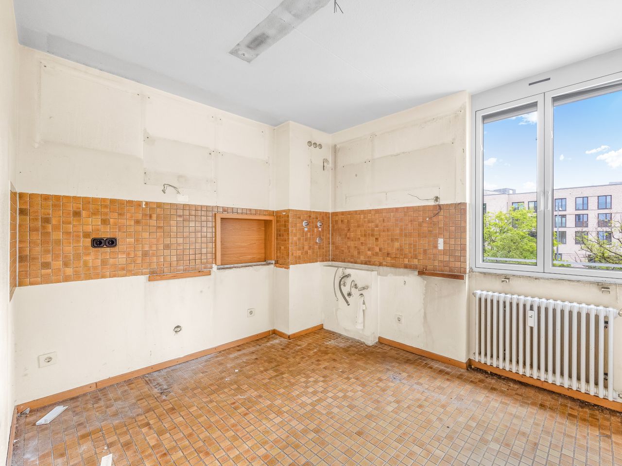 Küche mit Fenster