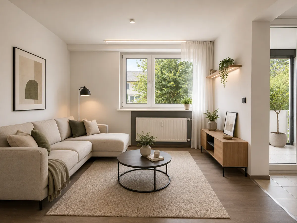 Visualisierung Wohnzimmer