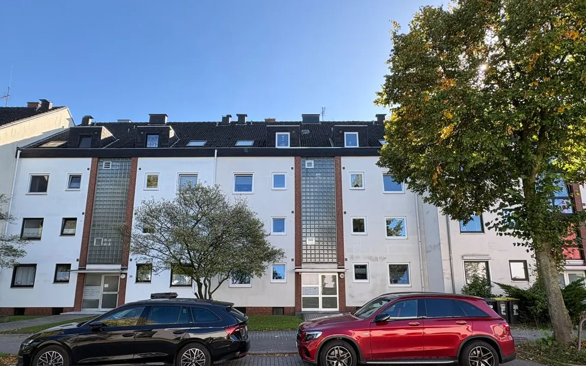 Lichtdurchflutete 2-Zimmer-Wohnung mit Balkon in Rumeln-Kaldenhausen