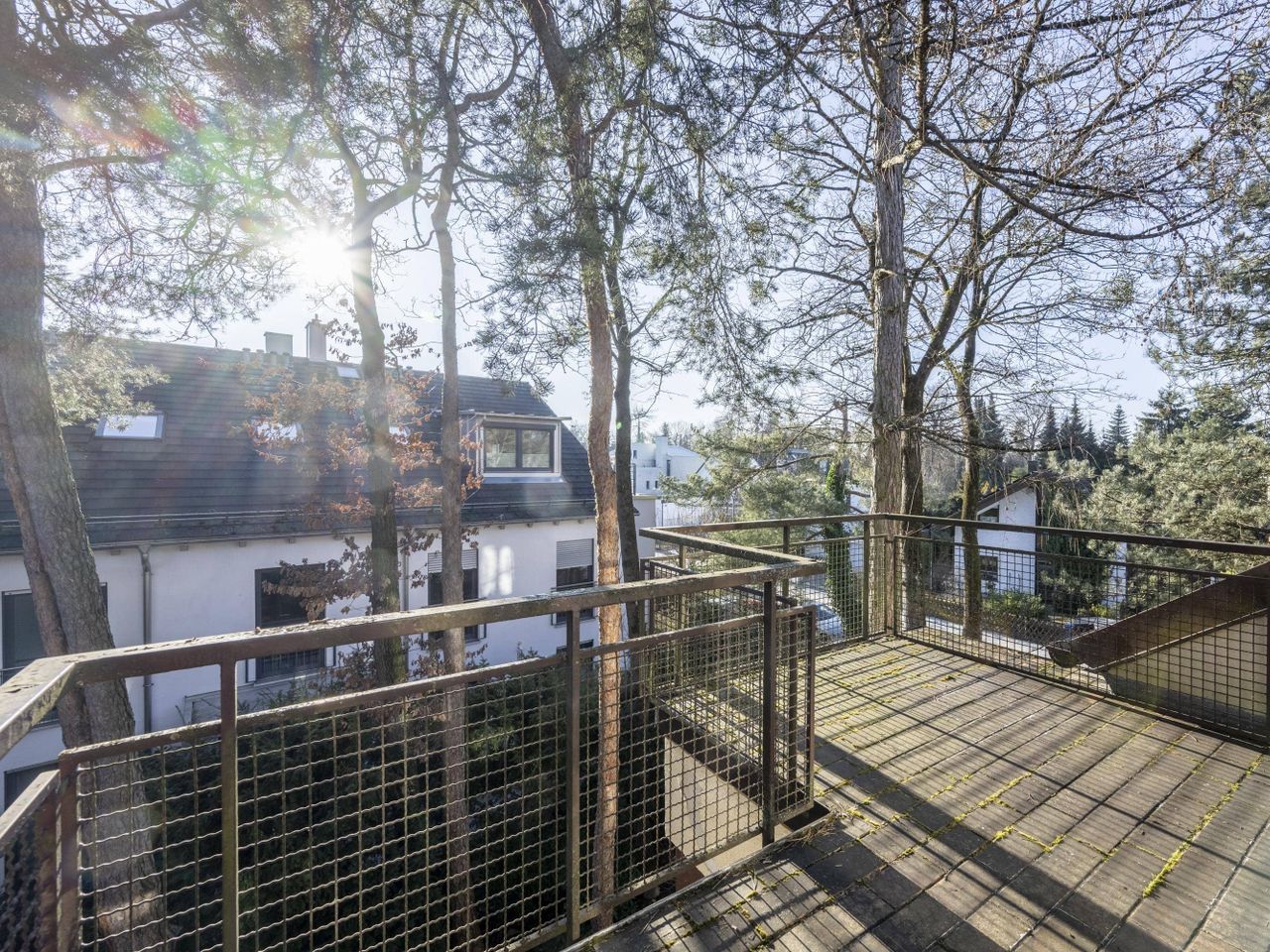 Balkon mit Ausrichtung