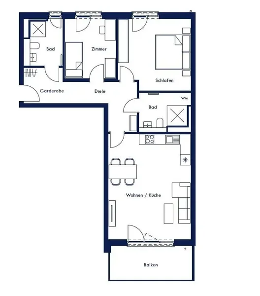 Wohnung 55