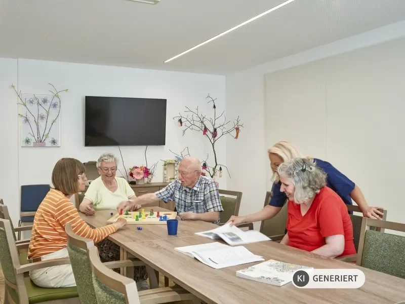 KI-generiert:Gemeinschaftsraum