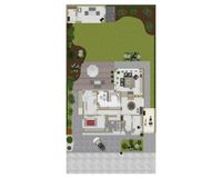 Erdgeschoss und Außenbereich