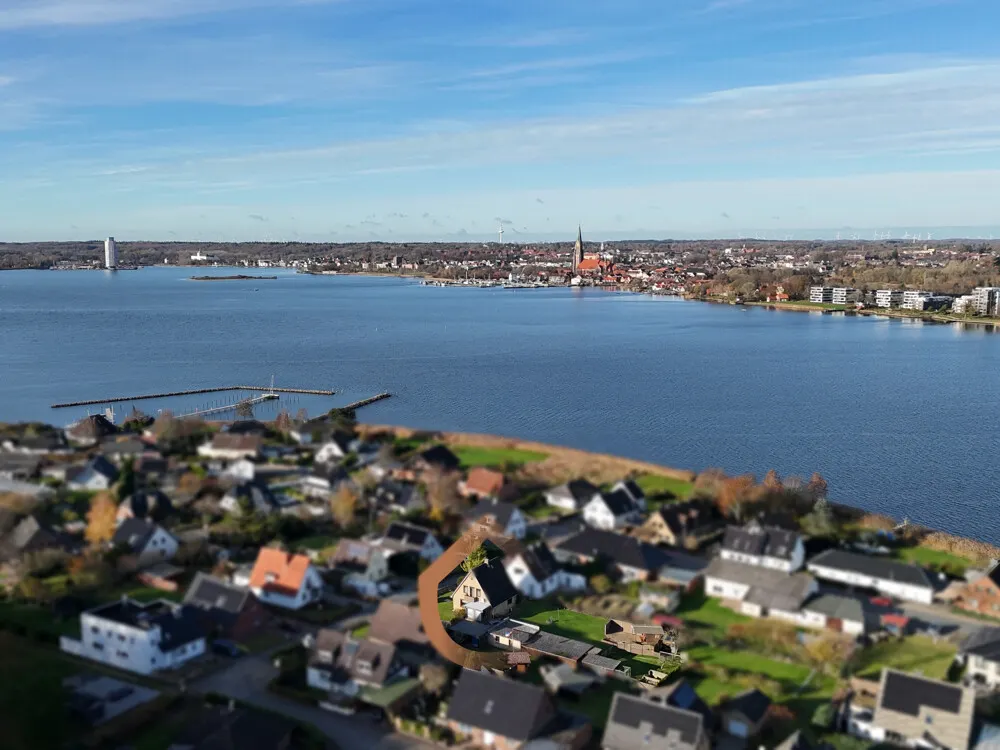 Fahrdorf an der Schlei - mit Blick auf Schleswig
