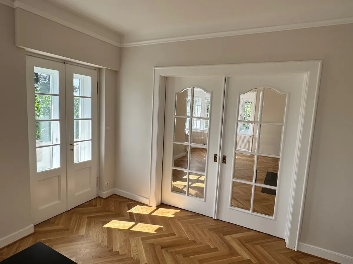 Blick zum Wohnzimmer