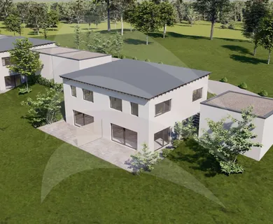 KfW40 Neubau: Nähe Passau gehobene Doppelhaushälfte mit viel Platz in Neukirchen am Inn