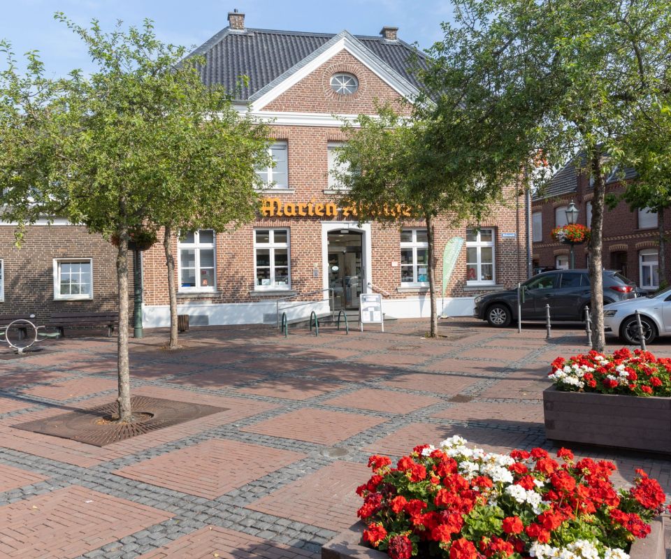 Ihre Marien Apotheke am Marktplatz in Kerken – gut erreichbar für alle.