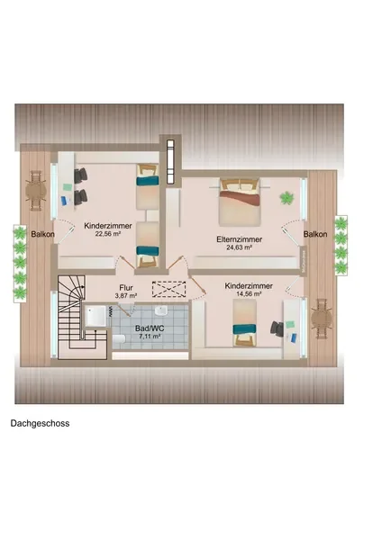 Grundriss OG