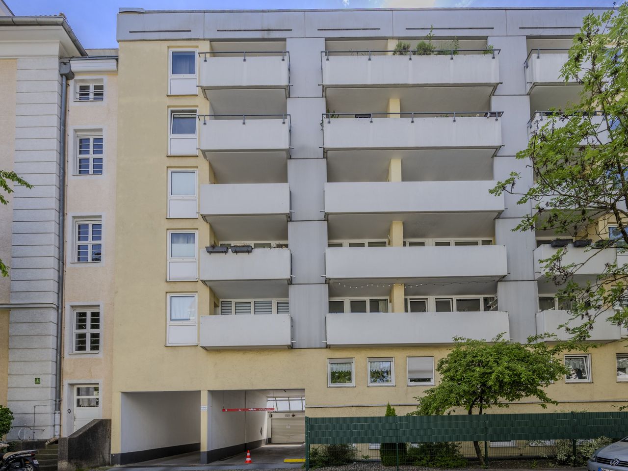 Außenansicht Balkonseite