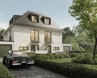 Es handelt sich um unverbindliche Illustrationen mit Sonderausstattungen. Die Bauausführung erfolgt durch das Bauunternehmen