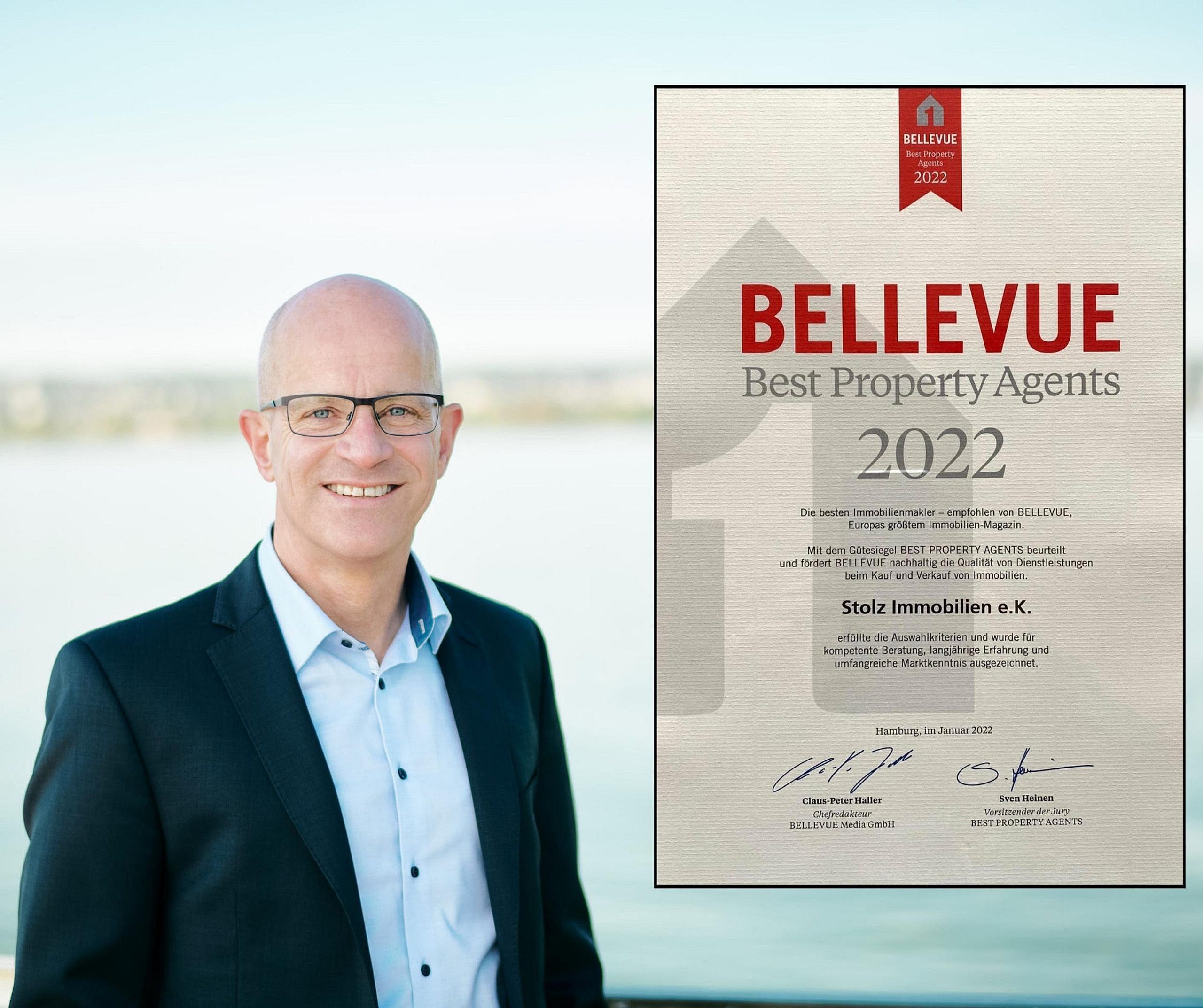 Zu den besten Immobilienunternehmen, die das begehrte Siegel in diesem Jahr erhalten haben, gehört die Firma Stolz Immobilien e.K. aus Konstanz!