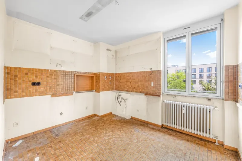 Küche mit Fenster