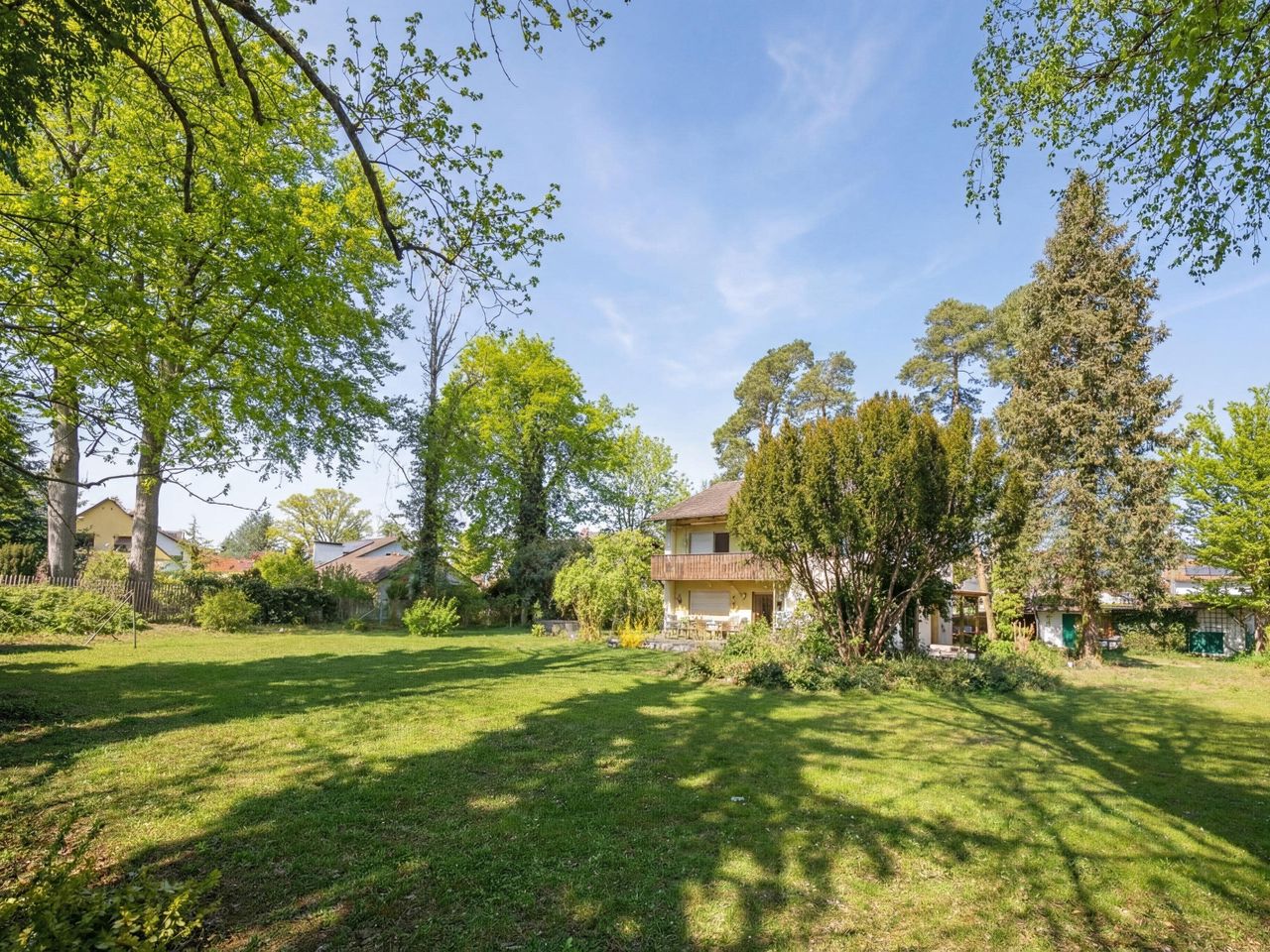 Vogelperspektive Grundstück