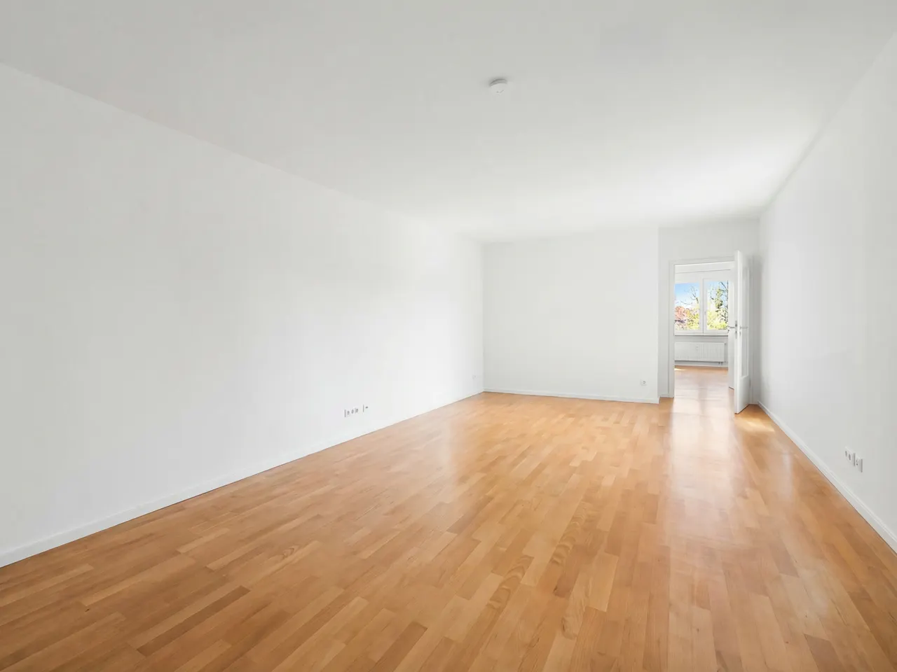 Wohnzimmer - Visualisierung geräumt