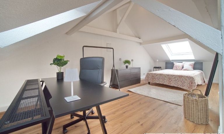 Schlafarbeitsbereichansicht