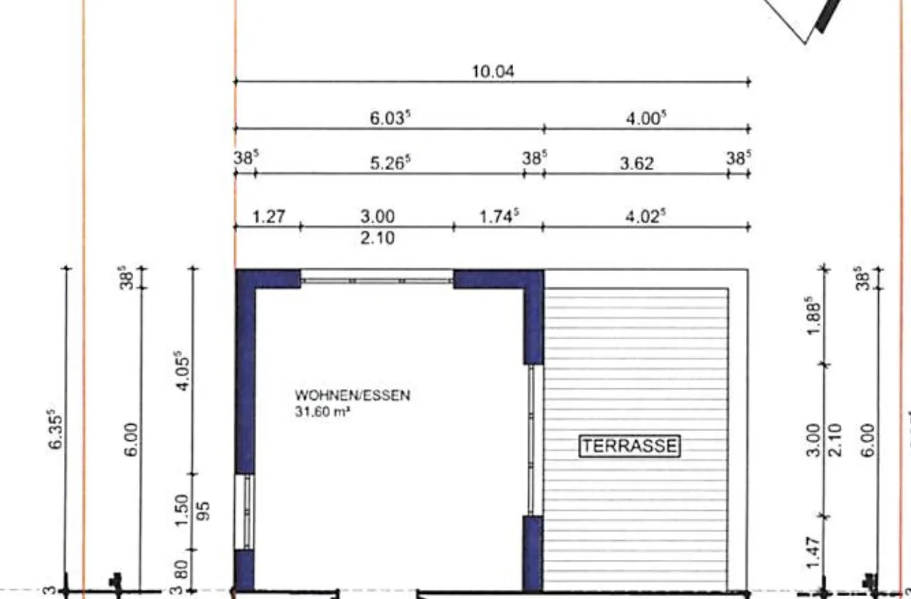 Darstellung Wohnraumerweiterung