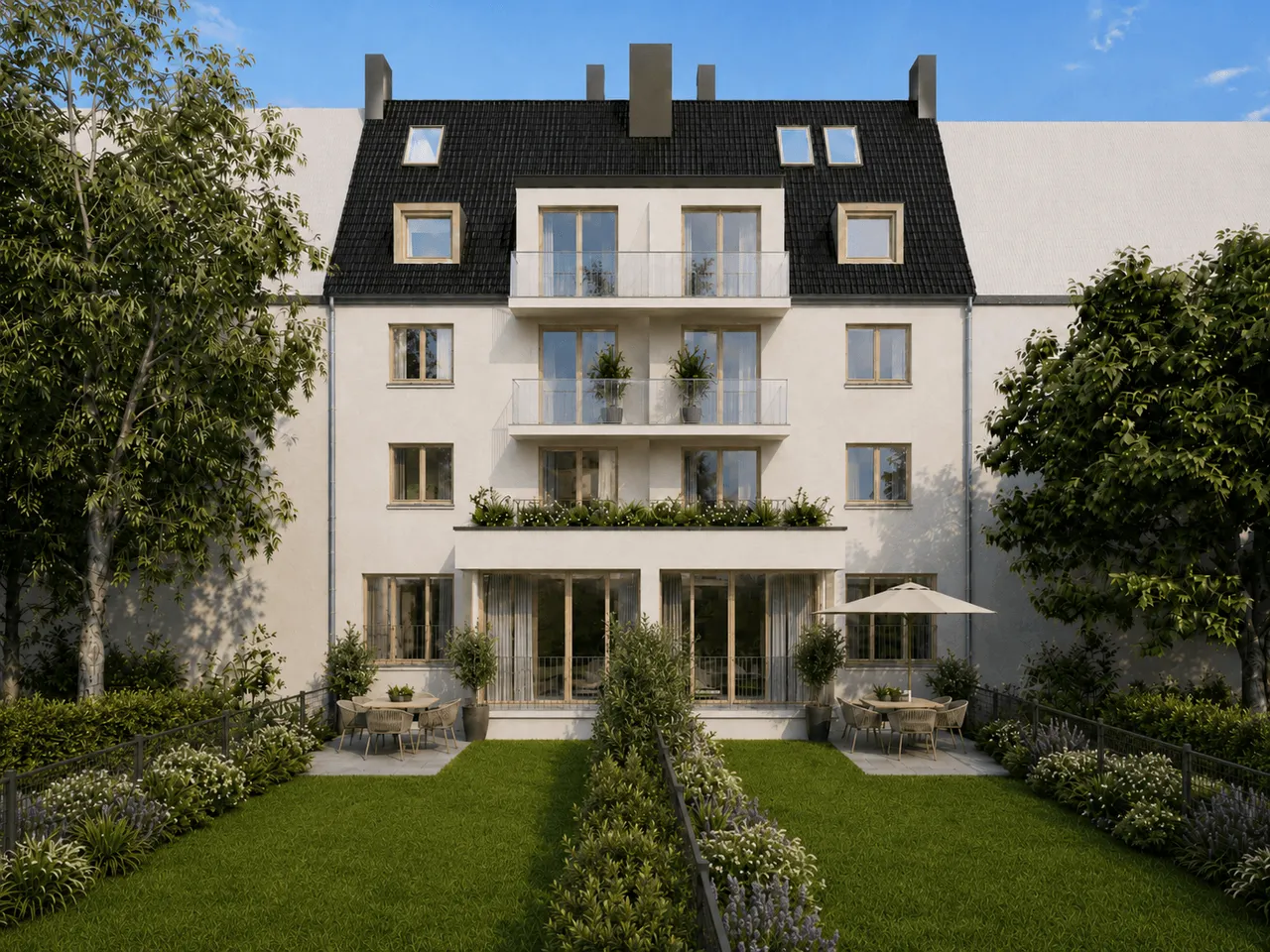 Ansicht Garten