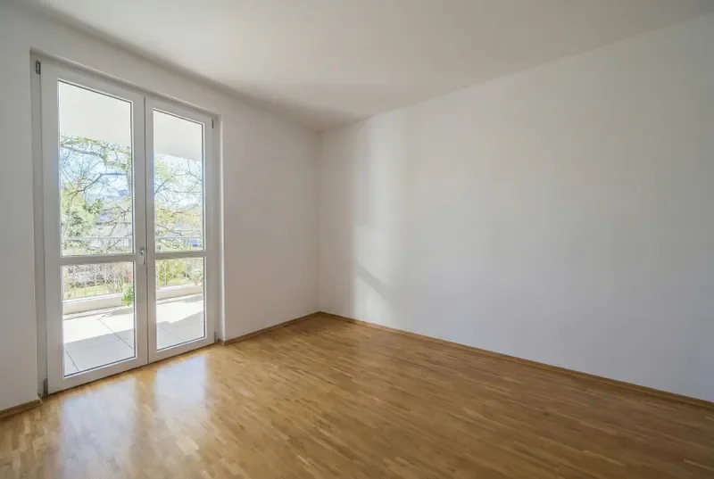 Schlafzimmer unmöbliert