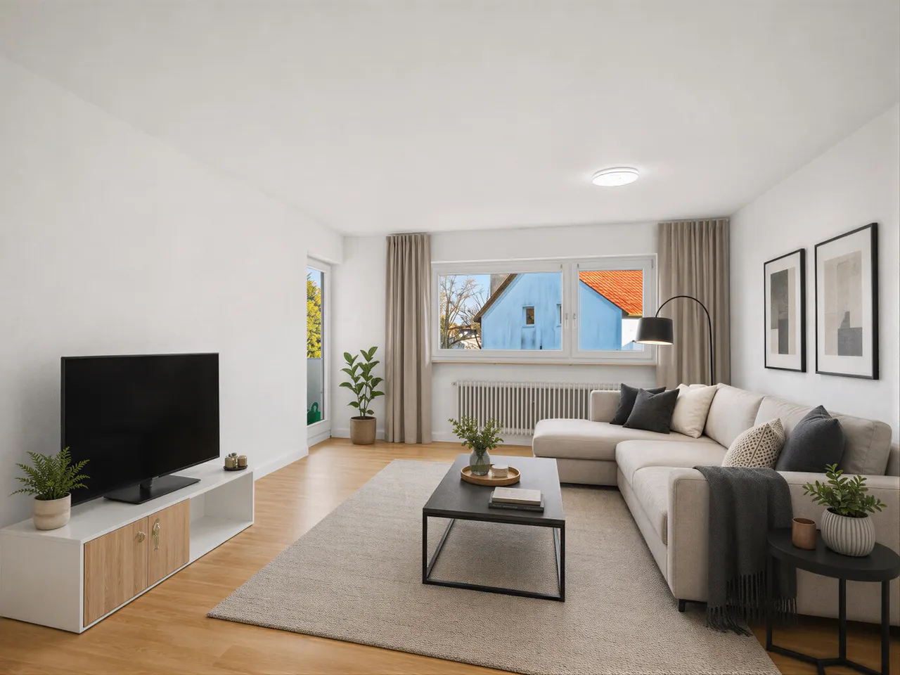Wohnzimmer Visualisierung