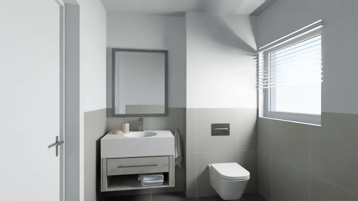 DG WC/Waschbecken - KI Impression
