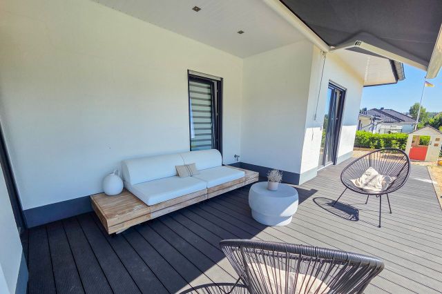 überdachte Terrasse