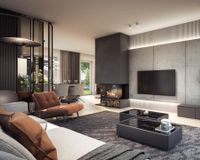 Es handelt sich um unverbindliche Illustrationen mit Sonderausstattungen. Die Bauausführung erfolgt durch das Bauunternehmen