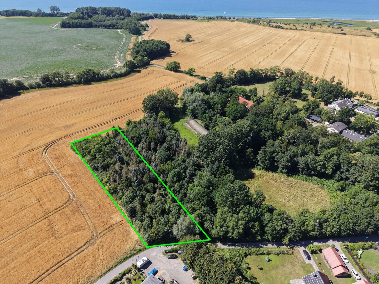 Waldgrunstück in Kägsdorf an der Ostseeküste