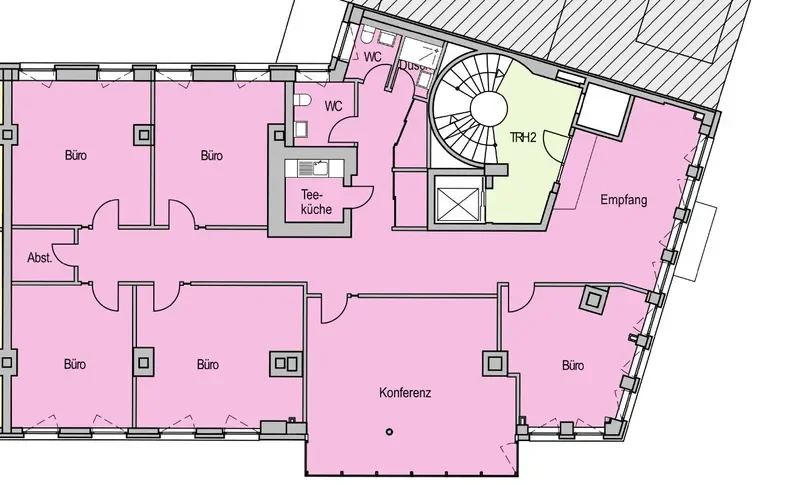 Grundrissskizze