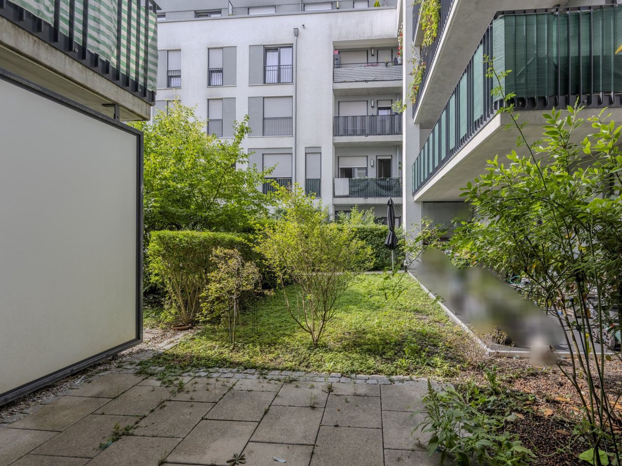 Ausblick Terrasse nach Süd-Westen