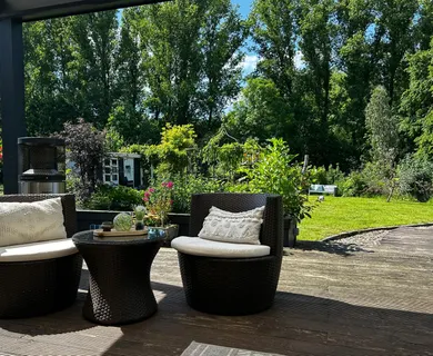 Exklusives KfW-40 Haus mit Waldgrundstück, Obstwiese & unverbaubarem Blick