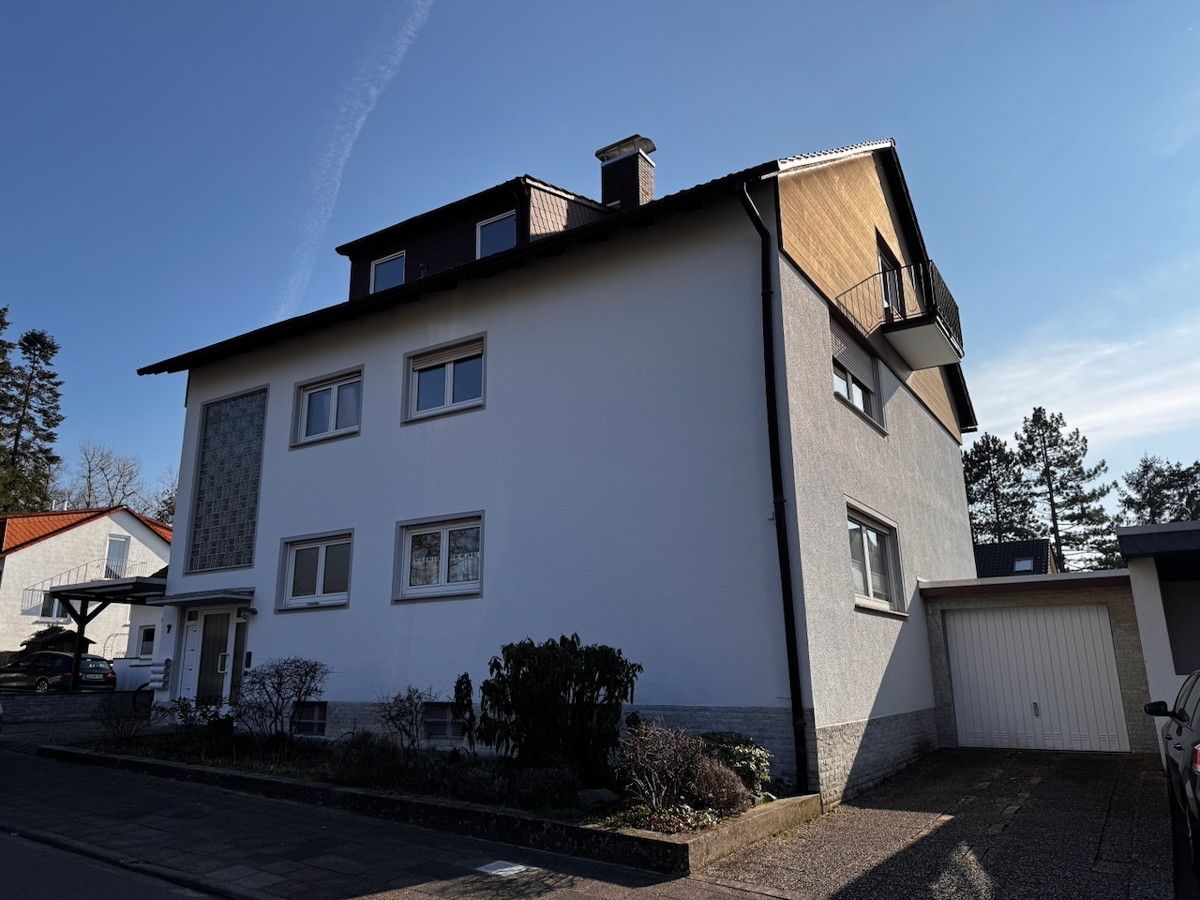 Objektansicht mit Garage | Nordwestansicht