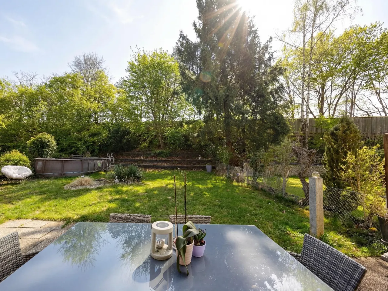 Garten mit Süd-Ausrichtung