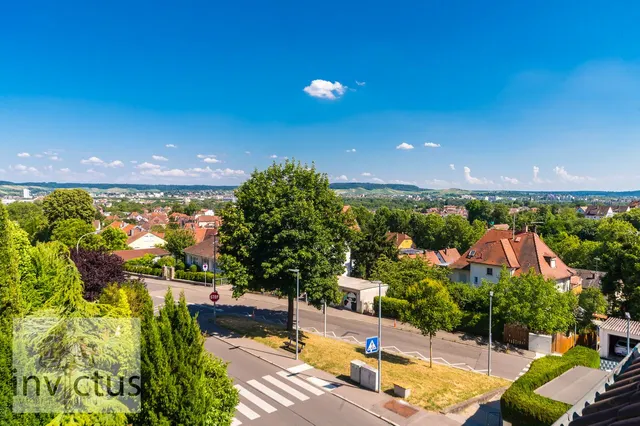 Ausblick vom Balkon