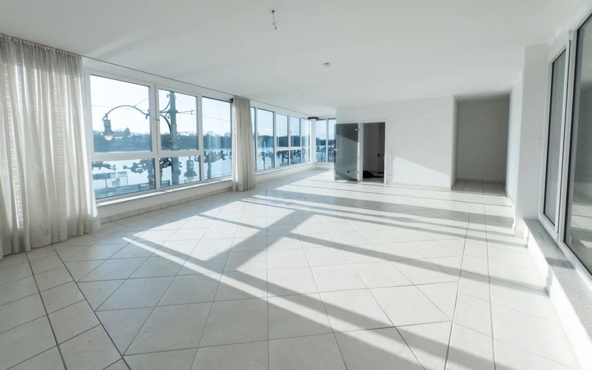 Wohnung mit Panoramablick auf den Rhein