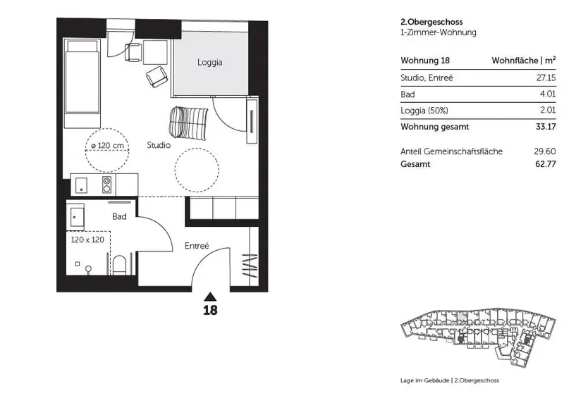 Wohnung 18 Grundriss