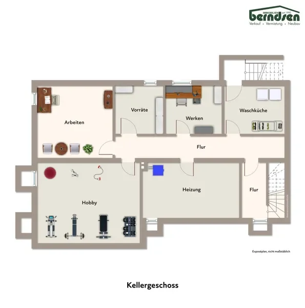 Grundriss: Kellergeschoss