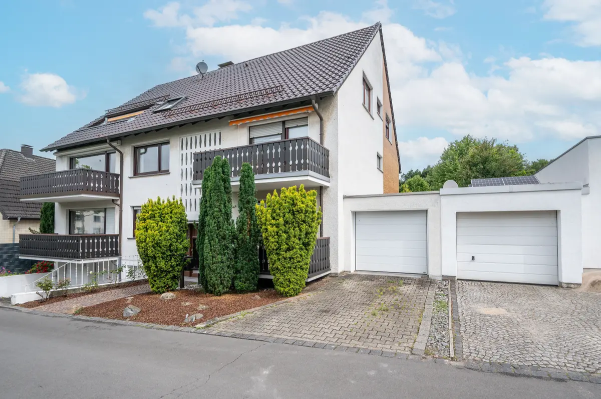 Haus Seitenansicht