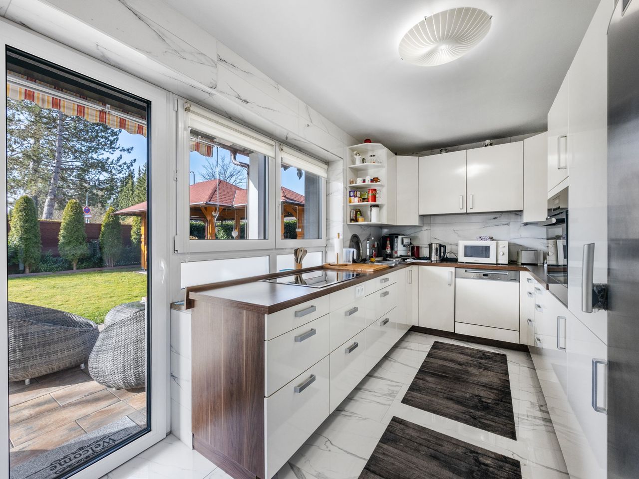 Küche im Erdgeschoss