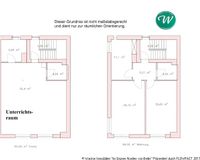 Grundrissskizze Gemeindehaus 1 u 2 OG