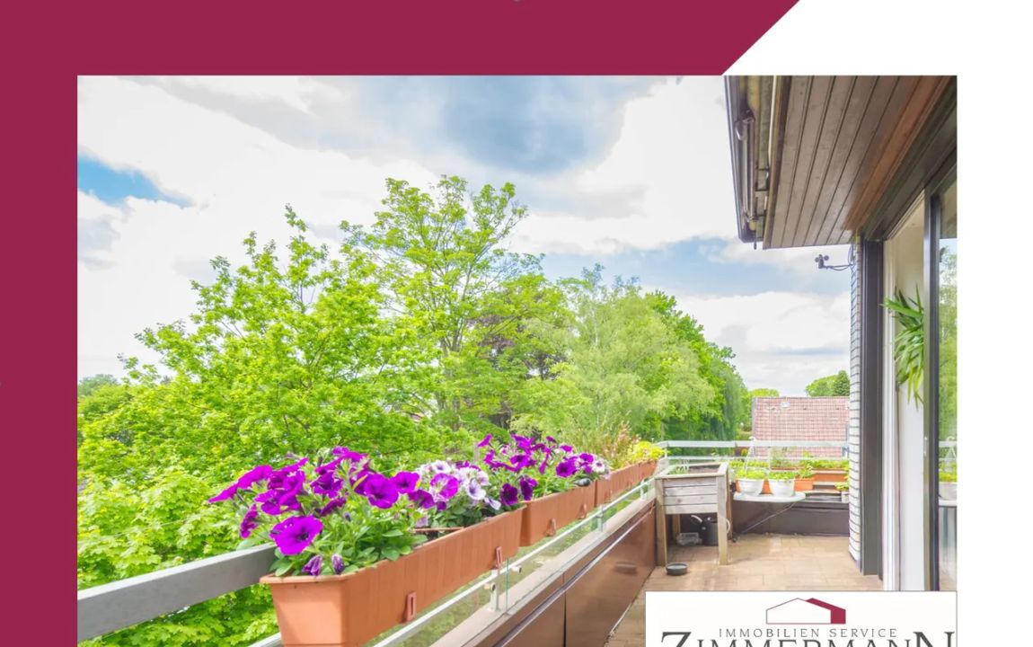 Immobilienanlage mit Potential und traumhafter Süd-West-Dachterrasse im schönen Sasel